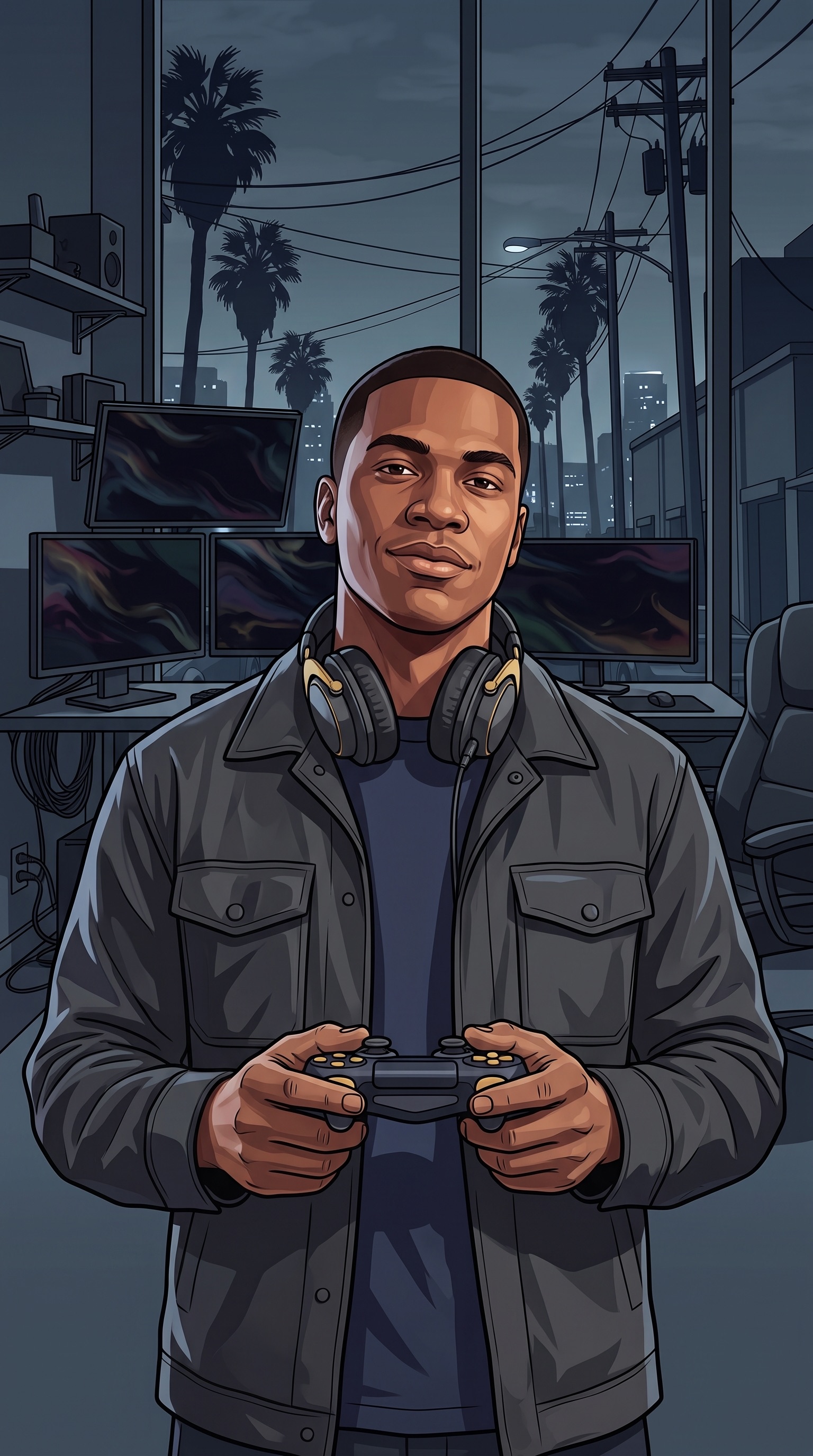 GTA 6 booster playing a heist run on the customer account